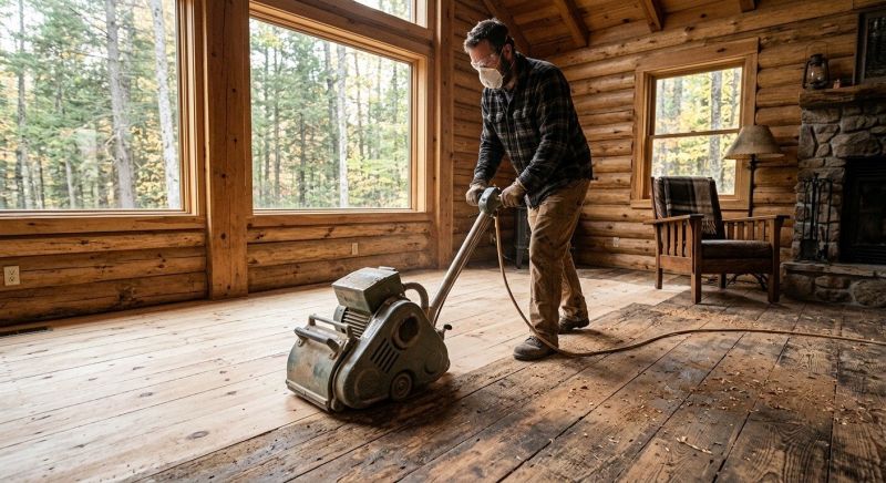 Wood Floor Service in Saco, ME