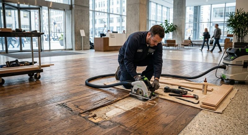 Wood Floor Service in Saco, ME