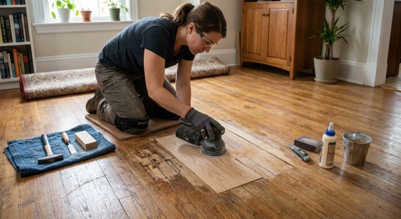 Wood Floor Service in Saco, ME
