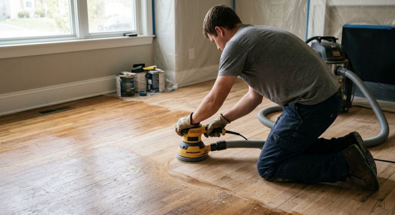 Wood Floor Service in Saco, ME