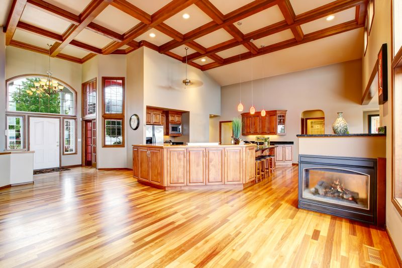 Birch Floor Installation in Saco, ME