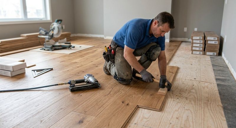 Hardwood Floor Installation in Cape Elizabeth, ME
