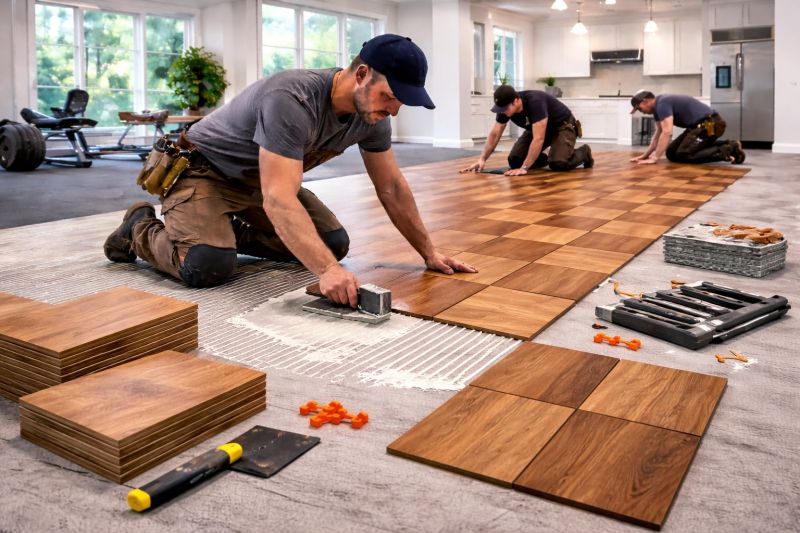 Hardwood Floor Installation in East Waterboro, ME