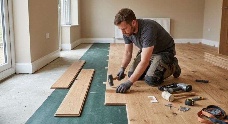 Hardwood Floor Installation in Gorham, ME