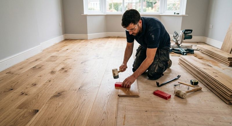 Hardwood Floor Installation in Yarmouth, ME
