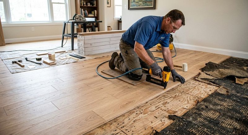 Hardwood Replacement in Portland, ME