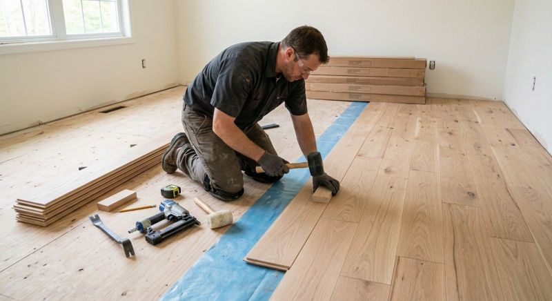 Hardwood Replacement in Wells, ME