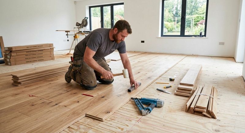 Maple Flooring Installation in Acton, ME
