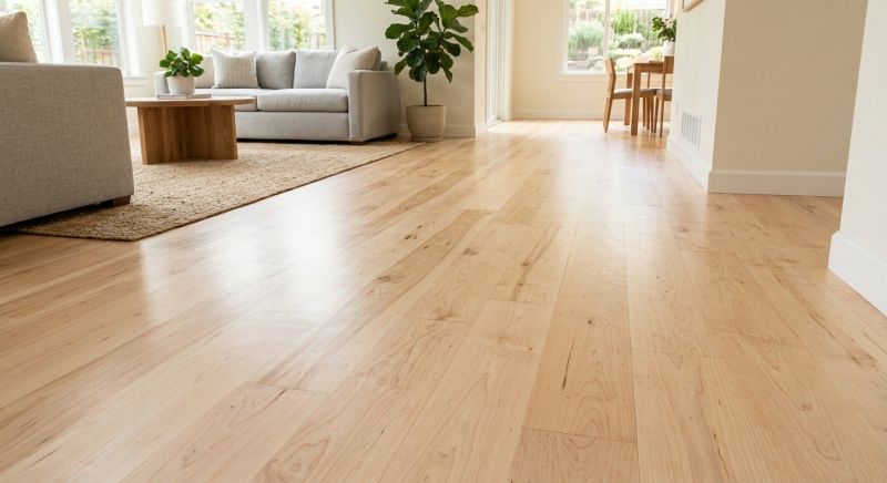 Maple Flooring Installation in Saco, ME