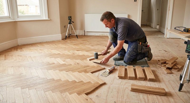 Parquet Flooring Installation in Saco, ME