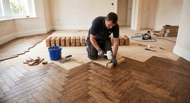 Parquet Flooring Installation in Saco, ME