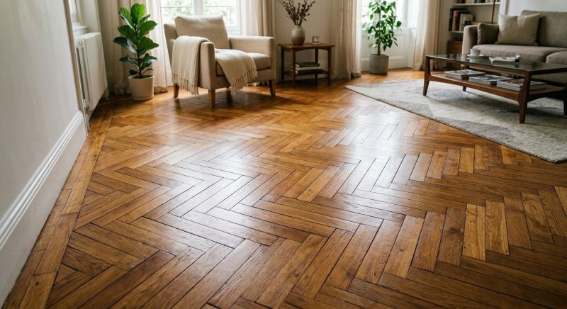 Parquet Flooring Installation in Saco, ME