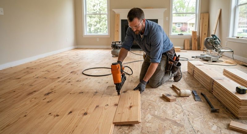 Wood Flooring Installation in North Berwick, ME
