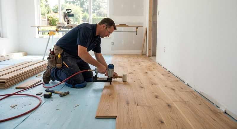 Wood Flooring Installation in North Waterboro, ME