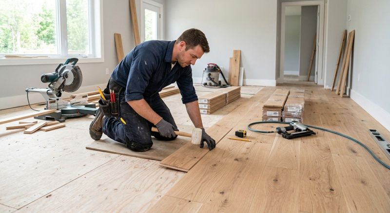 Wood Flooring Installation in Ogunquit, ME