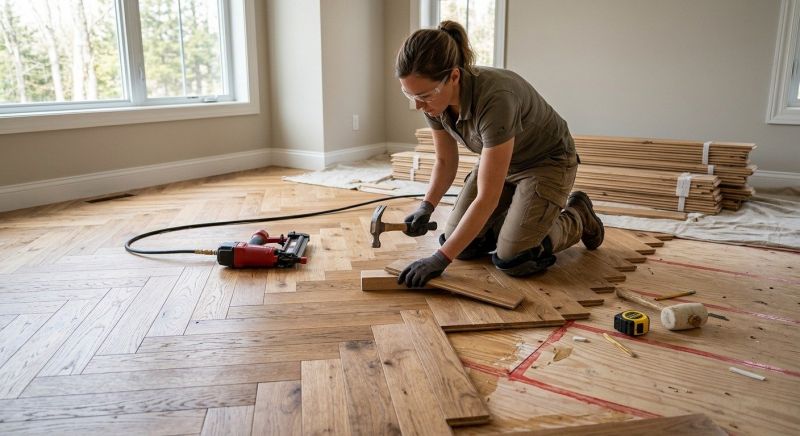 Wood Flooring Installation in Ogunquit, ME